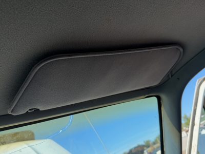 1992 Ford F250 Passenger Right Sun Visor Oem Gray