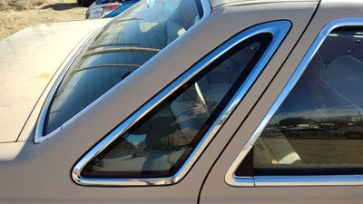 1984-1987 Ford Tempo Passenger Right Rear Quarter Glass Back Side Window Oem