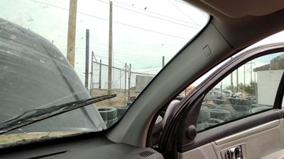 07-09 Grand Vitara Xl-7 Passenger Right A Pillar Trim Windshield Post Panel Gray
