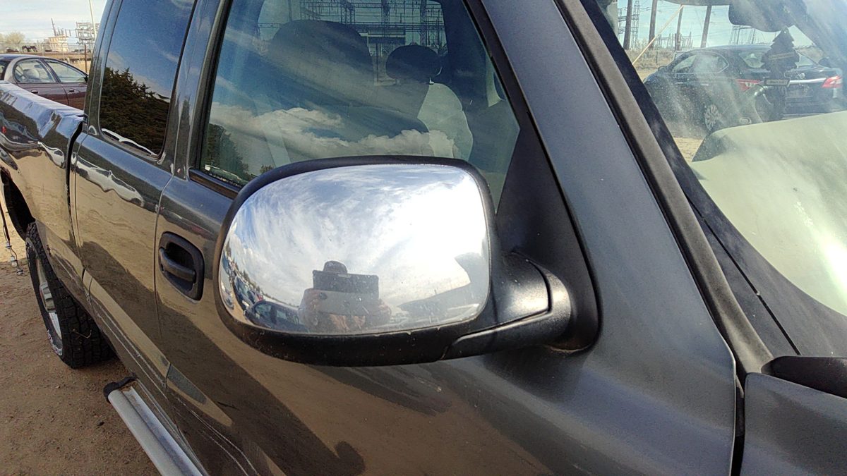 1999-2001 Gmc Sierra 2500 Passenger Right Power Side Mirror Door Mounted Oem