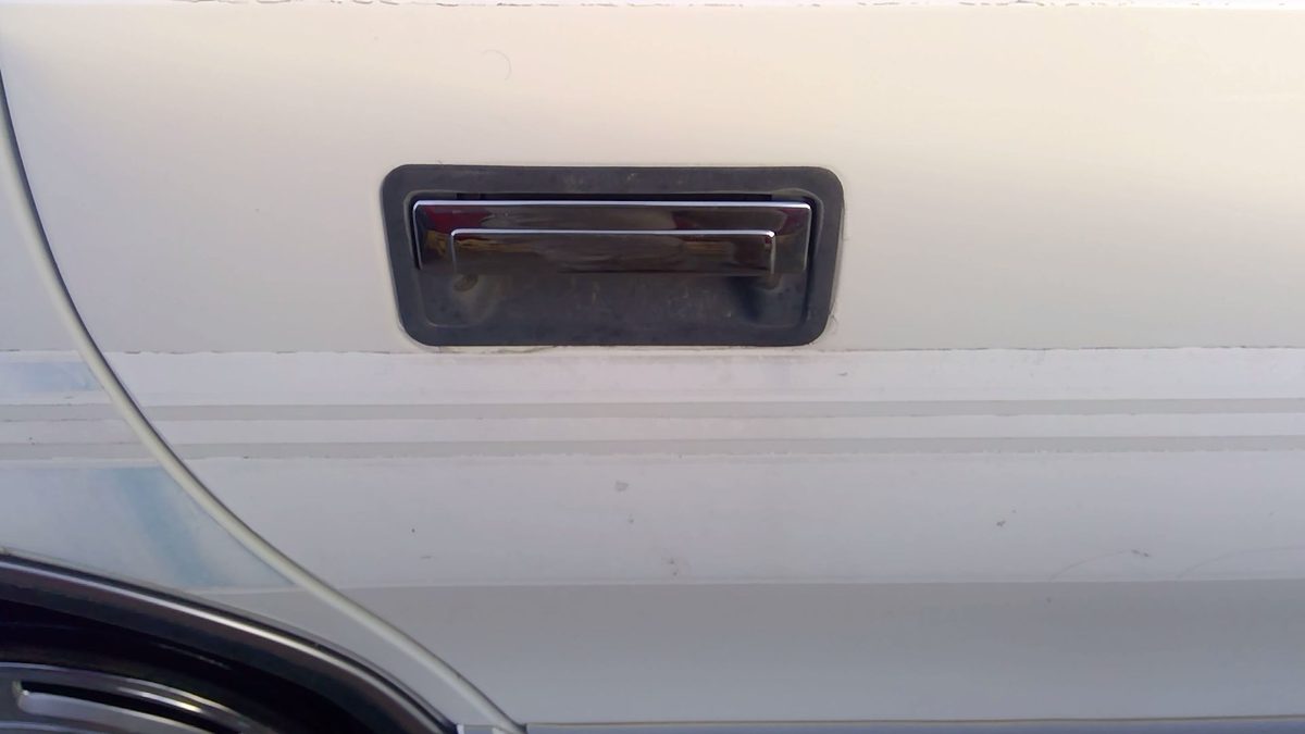 1994 Chevy Caprice Passenger Right Rear Outside Door Handle Oem Back