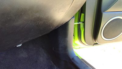2005 Mazda 3 Passenger Right Lower Kick Trim Panel Oem Black