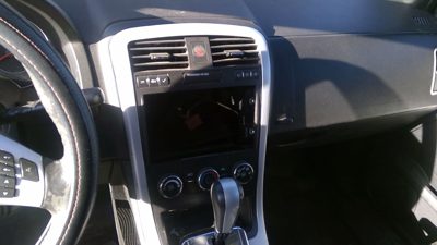 2007-2009 Pontiac Torrent Trim Bezel Around Radio Surround Dash Panel Oem