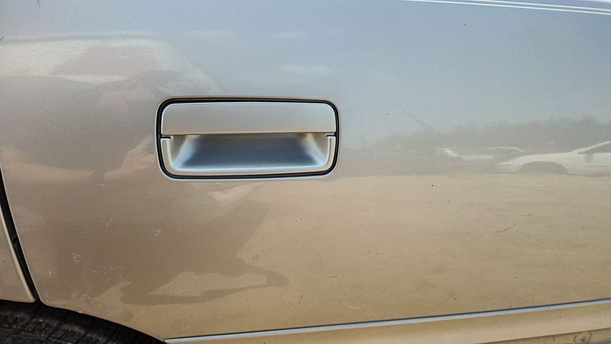 99 Cadillac Deville Passenger Right Rear Outside Door Handle Oem Back 46A Beige