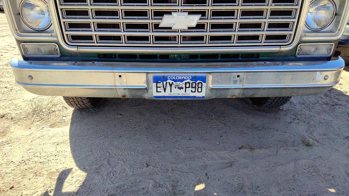 1973-1980 Silverado C10 Front Bumper Assembly With Brackets Oem Chrome 00361552