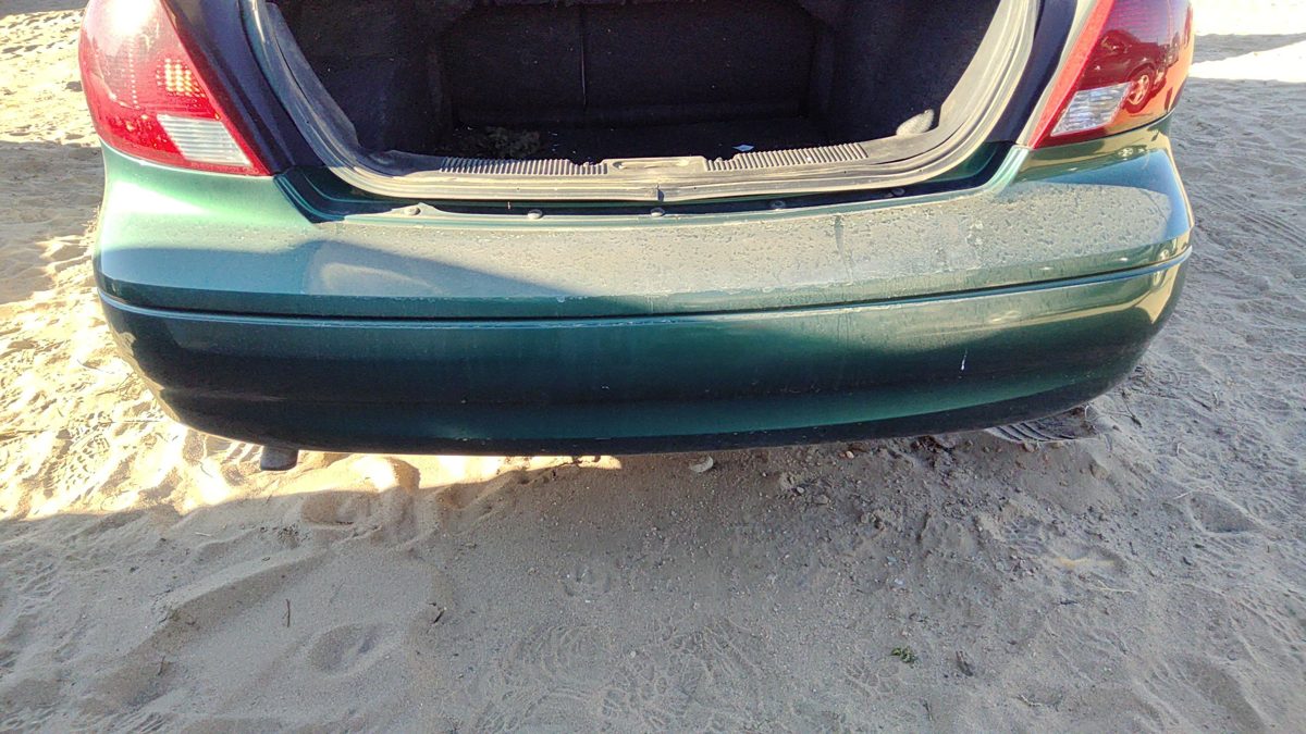 2000-2003 Ford Taurus Rear Bumper Cover Assembly Oem Back Su Tropic Green