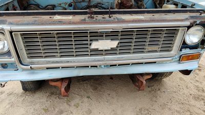 1973-1980 Chevy C10 Front Grille Oem Chrome 331572