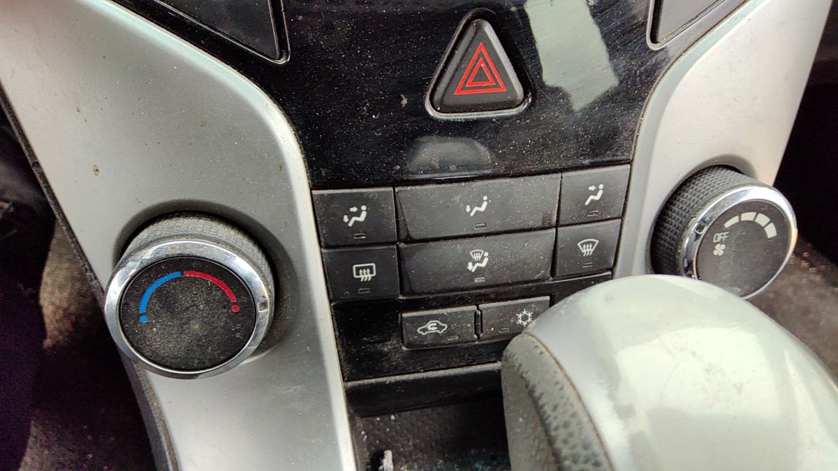2011 Chevy Cruze Heater A/c Control