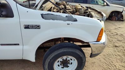 1999-2007 Ford F250 Super Duty Passenger Right Front Fender Oem White
