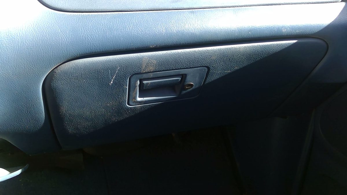 1995 Ford Explorer Glove Box Assembly Complete Door With Latch Oem Blue