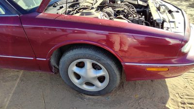 1996-1999 Olds 88 Passenger Right Front Fender Oem Red 25620748