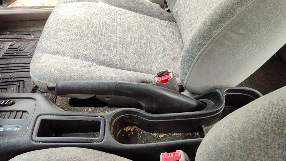 1995-1999 Saturn Sl1 Parking Brake Handle Assembly Oem Emergency Ebrake