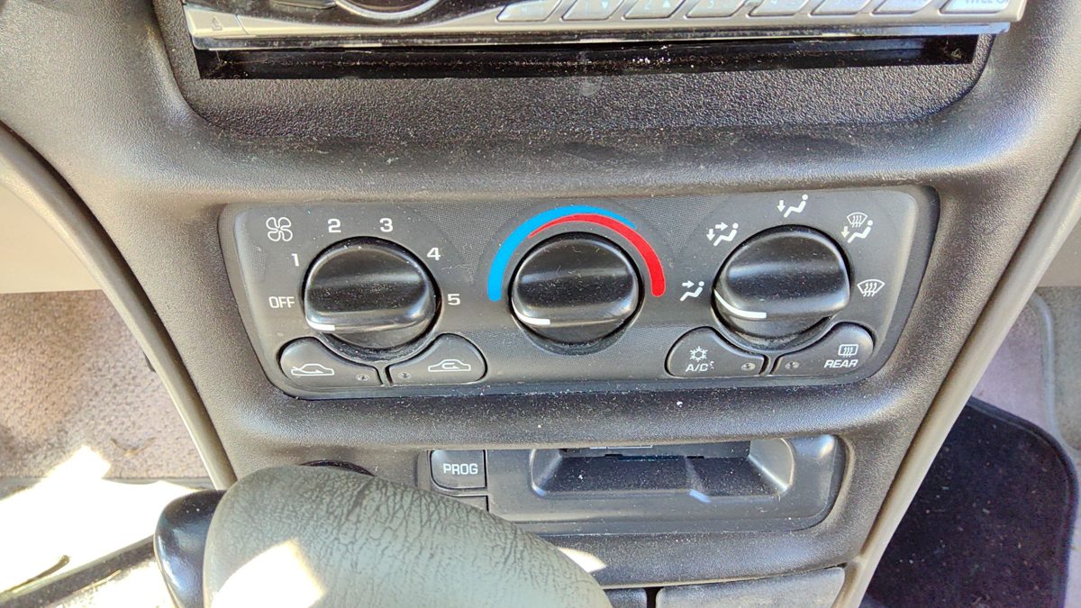 1997-00 Chevy Malibu Temperature Control Module In Dash Heater Ac Head Unit Oem