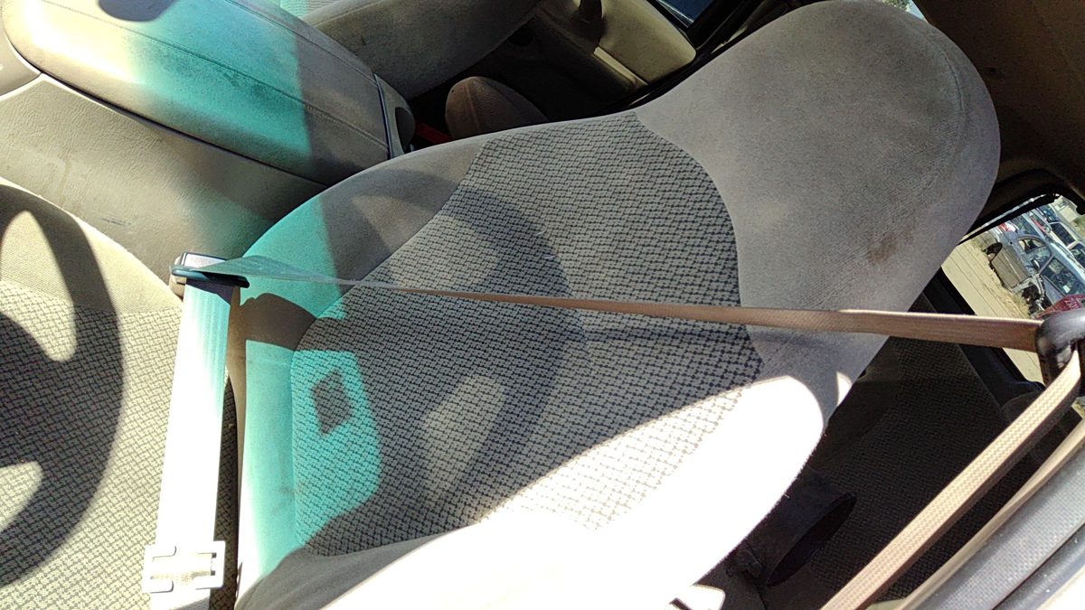 01-02 Ford Expedition Driver Left Front Seat Belt Retractor Oem Shoulder Tan Fh