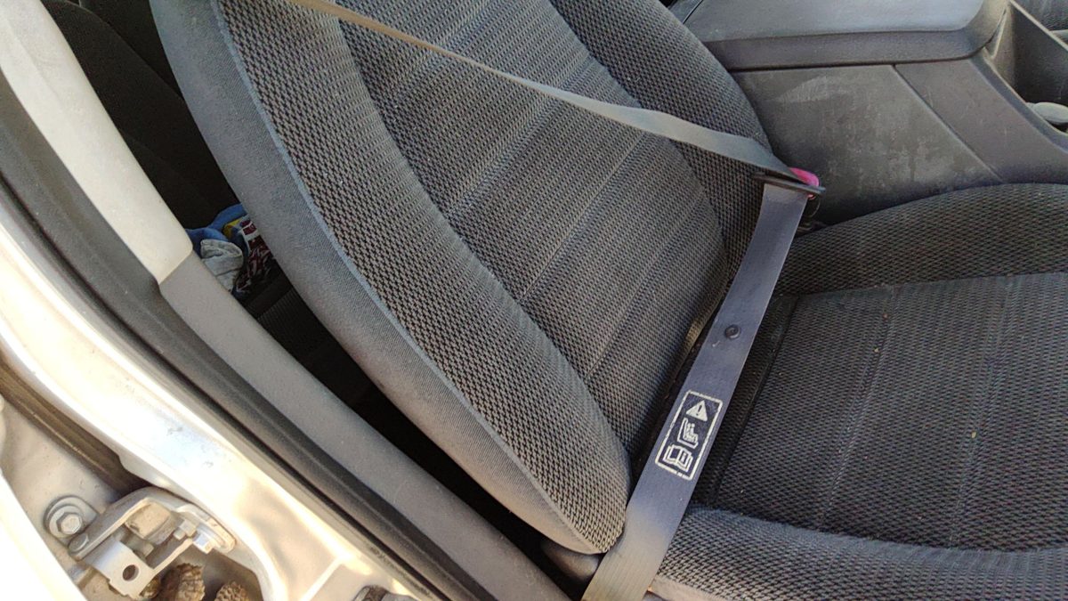 02-05 Ford Explorer Passenger Right Front Seat Belt Retractor Oem Shoulder Gray
