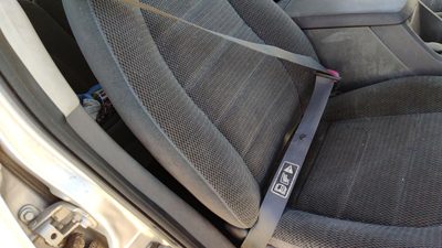 02-05 Ford Explorer Passenger Right Front Seat Belt Retractor Oem Shoulder Gray