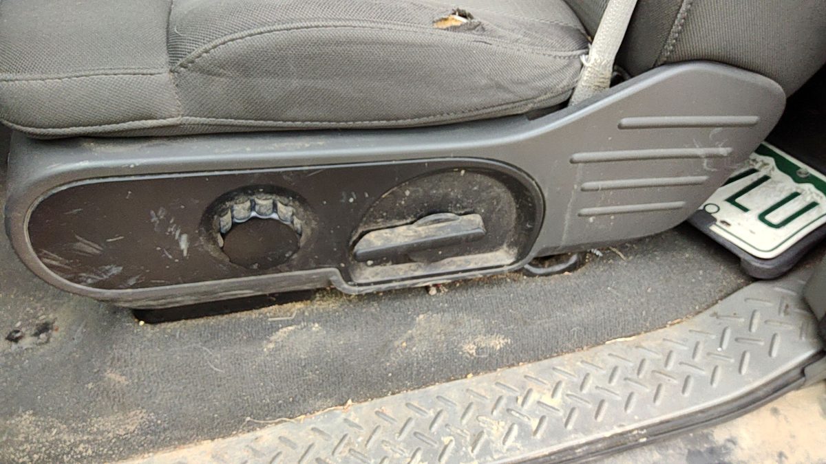 2006 Ford F150 Driver Left Side Seat Trim Panel Oem Gray Me