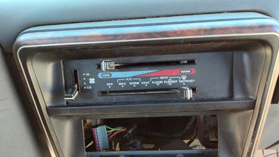 1990-1991 Ford F150 Temperature Control Module In Dash Heater Ac Head Unit Oem
