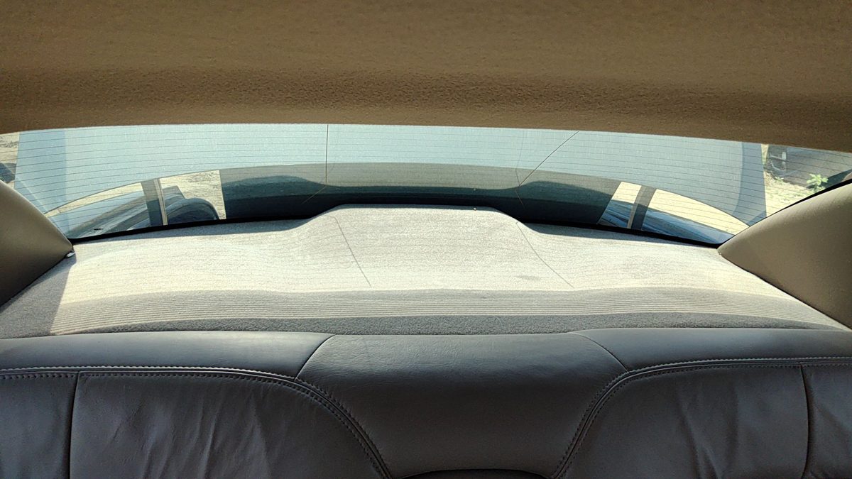 1997-1999 Buick Park Ave Rear Package Deck Carpet Trim Panel Oem Tan