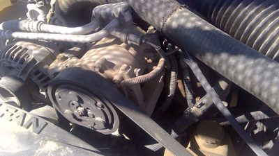 2000 Dodge Ram 2500 Mount Bracket For Ac Compressor Oem V10 8.0L