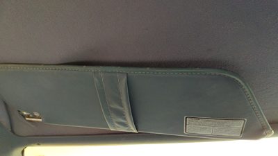 1987 Ford Ranger Driver Left Sun Visor Oem Blue