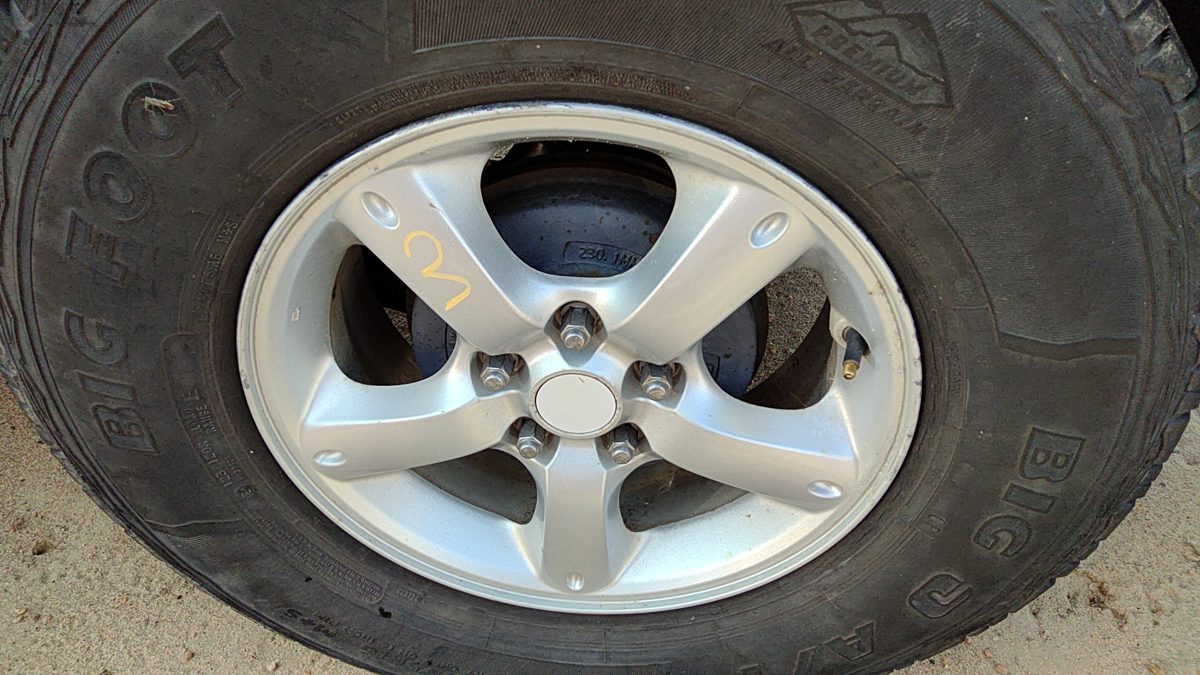 2005-2009 Mazda Tribute 16" Aluminum Wheel Oem Factory 5 Spoke Rim #3 9965567060