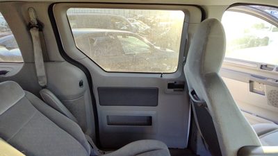 2004-2007 Ford Freestar Driver Left Rear Door Trim Panel Back Gray