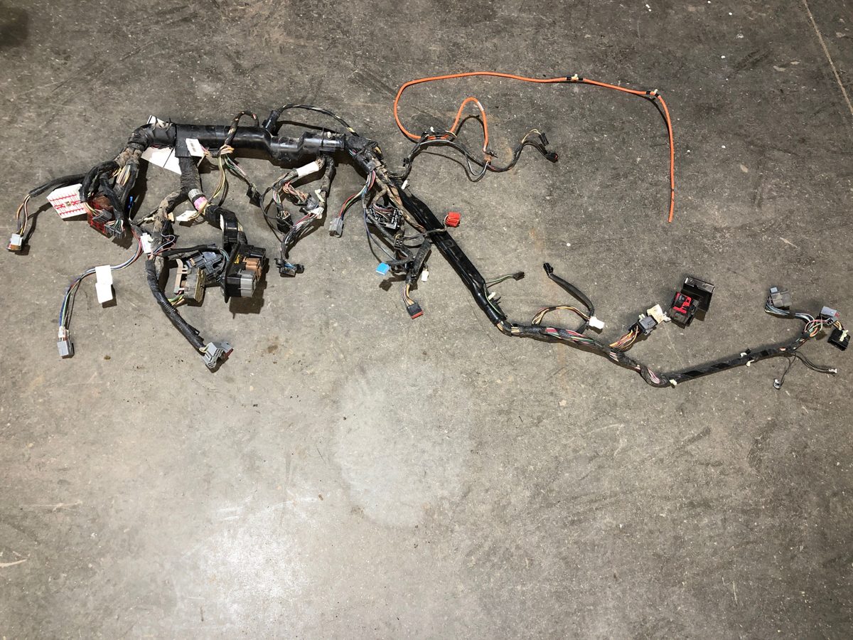 2001 Ford F350 Super Duty Complete Wiring Harness Behind Dash 6.8L V10 At 4X4