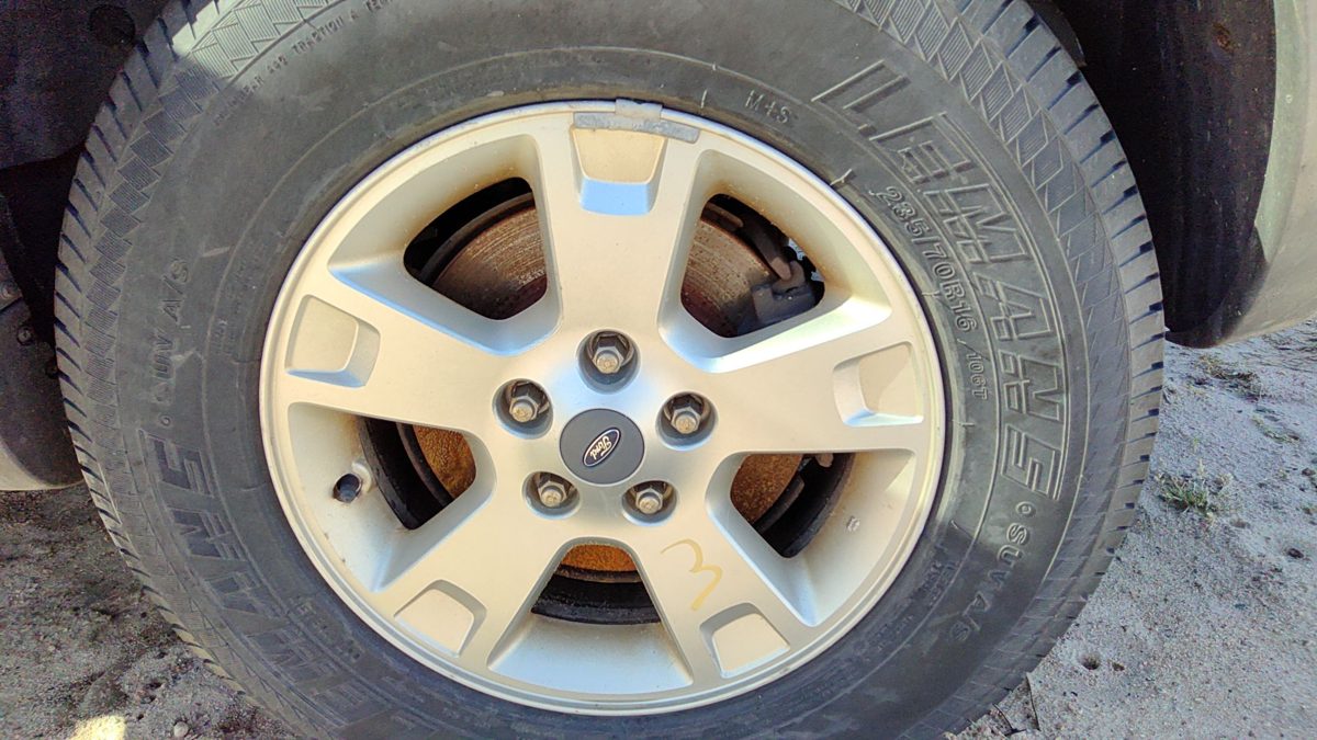 2005-2007 Ford Escape 16" Aluminum Wheel Oem Factory 5 Spoke Rim #3 6l8z1007d