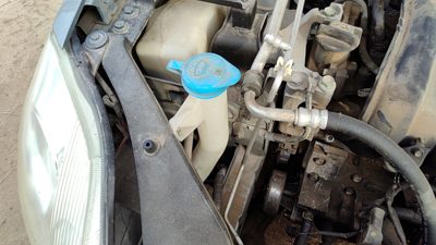 2007-2012 Nissan Sentra Windshield Washer Fluid Reservoir With Pump Wiper Tank