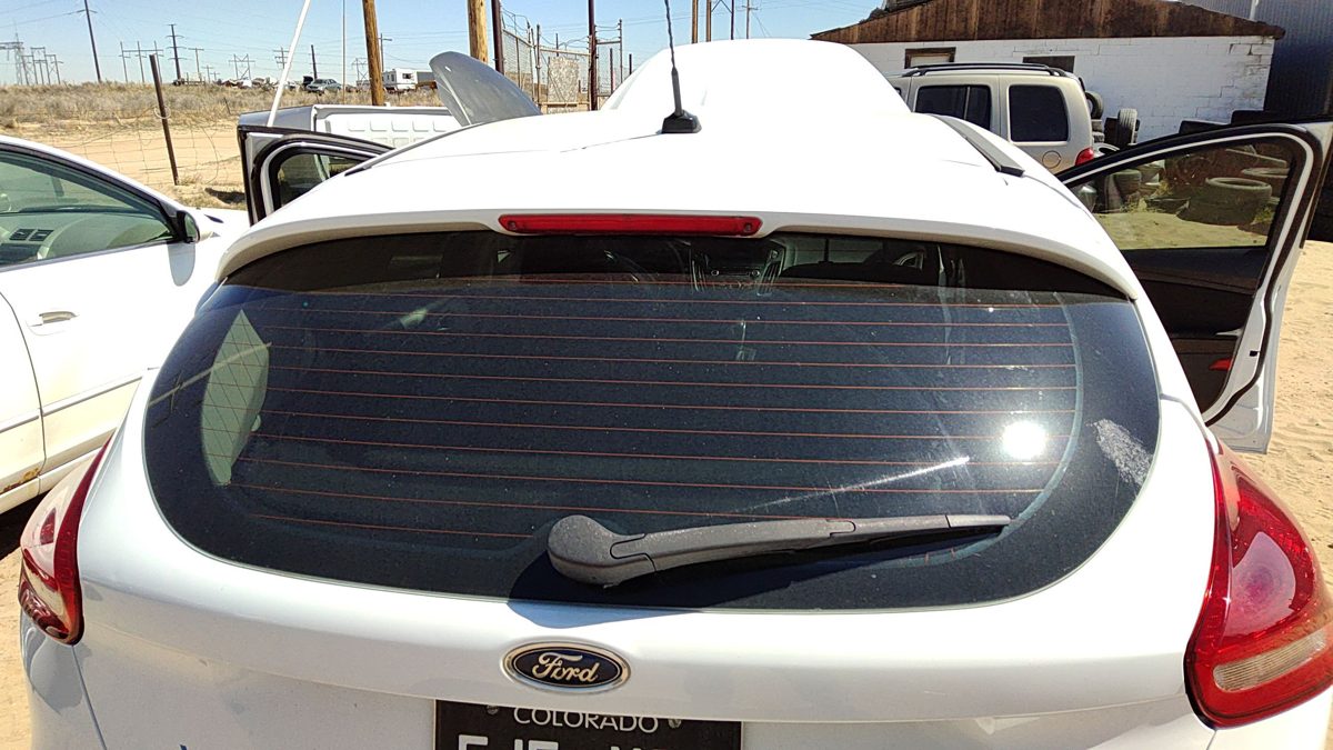 2015-2018 Ford Focus Back Glass Rear Window Oem F1Ez5842006A