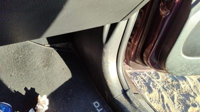 11-15 Kia Sorento Passenger Right Lower Kick Trim Panel Oem Va Black