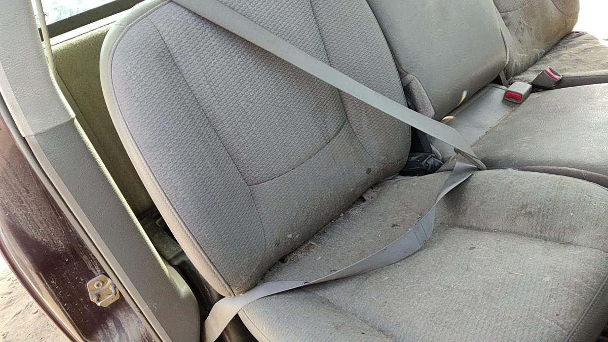 03-05 Ram 2500 Passenger Front Seat Belt Retractor Shoulder Regular Cab Taupe L5