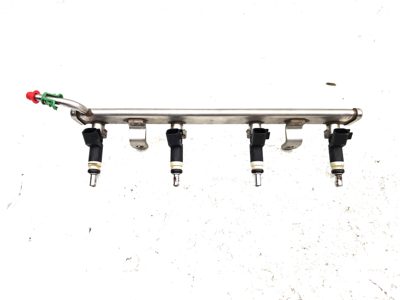 2008-2014 Dodge Avenger Complete Fuel Rail With Injectors Set Loaded Oem 2.4L