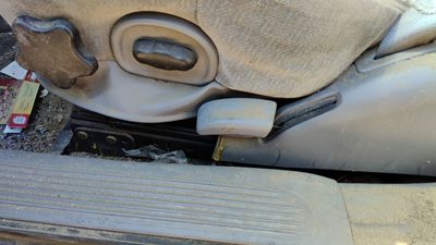 2000-2005 Buick Lesabre Driver Left Power Seat Track With Motors Only Gray 17B