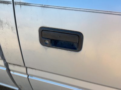 1991 Isuzu Pup Passenger Right Front Outside Door Handle Oem Silver