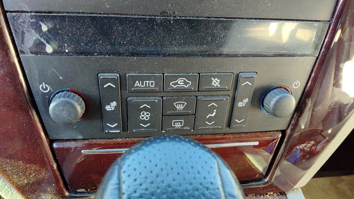 05-06 Sts Temperature Control Module In Dash Heater Ac Head Unit Oem 15812057