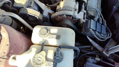 1985-1991 Olds 88 Coolant Reservoir Windshield Washer Fluid Tank Oem