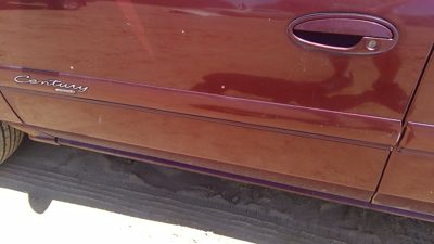 2000 Buick Century Driver Left Front Moulding From Door Oem Trim Strip Red 51U