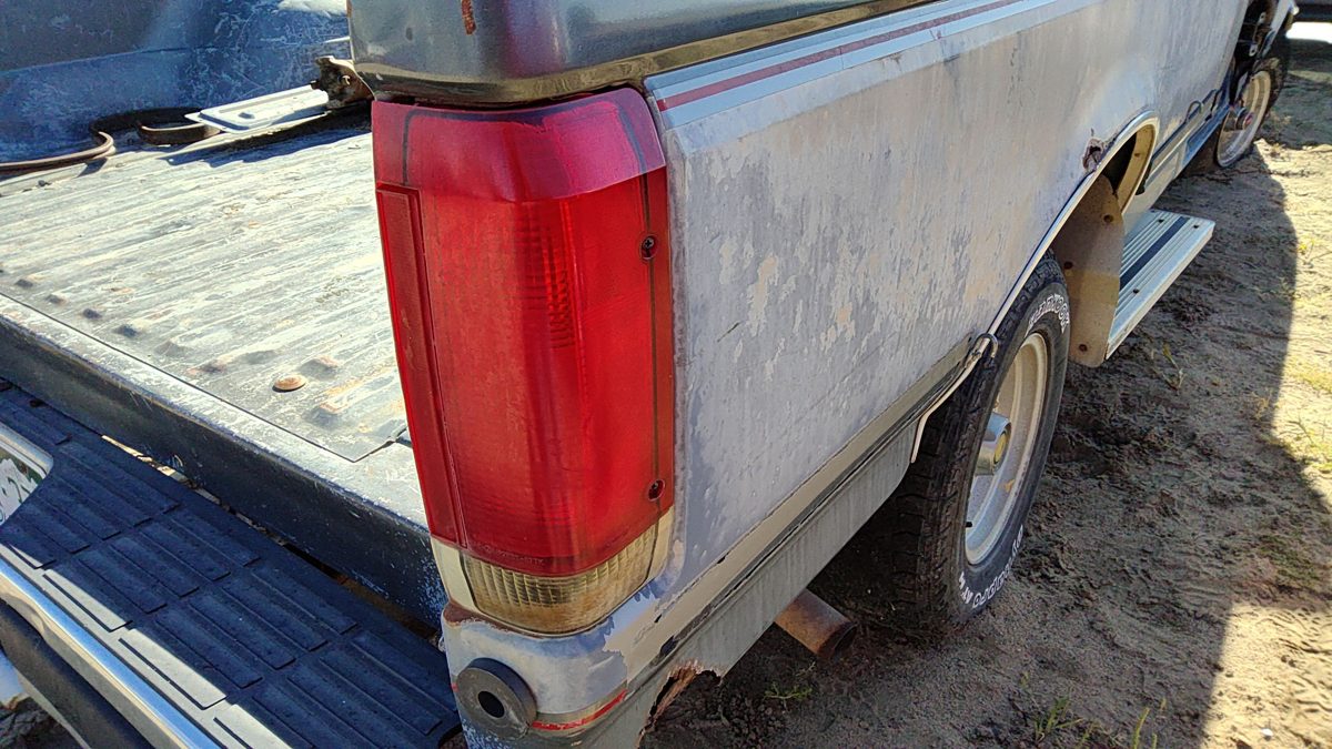 1989 Ford Pickup F150 Tail Light Assembly