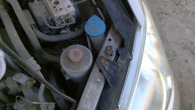 2004 2005 Honda Civic Windshield Washer Fluid Reservoir With Pump Oem Wiper Tank