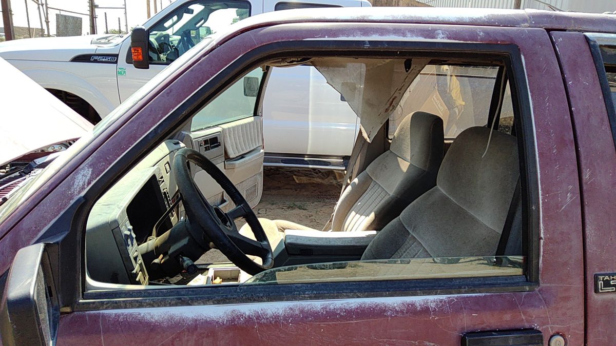 1983-1994 S10 Blazer Driver Left Front Side Window Door Glass Oem 15960877