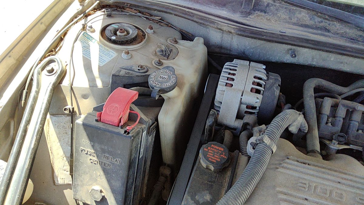 1999-2000 Buick Century Coolant Reservoir Radiator Overflow Tank Bottle Oem