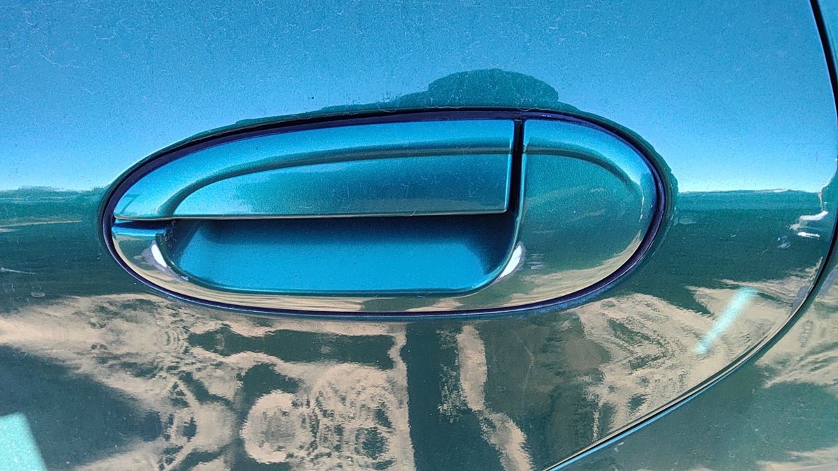 1999-2007 Ford Taurus Driver Left Rear Outside Door Handle Back Su Tropic Green