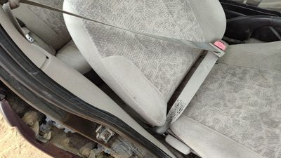 1999-2002 Saturn Sl2 Passenger Right Front Seat Belt Retractor Oem Shoulder Gray