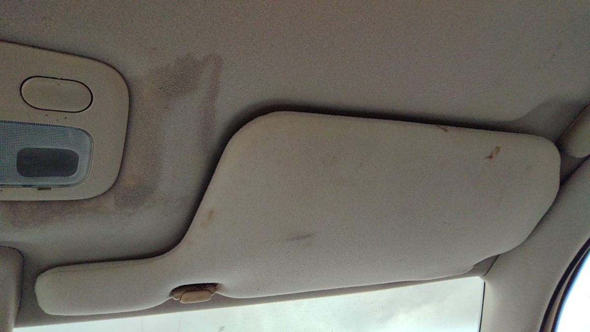 1993 Infinity G20 Passenger Right Sun Visor Oem Brown