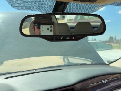 2009-2016 Chevy Impala Inside Rear View Mirror Oem Windshield Mounted Onstar