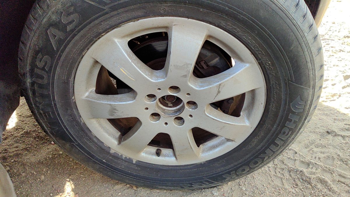 2006-2007 Mercedes Ml350 17 Aluminum Wheel Oem Factory Rim 7 Spoke #1 2514011002