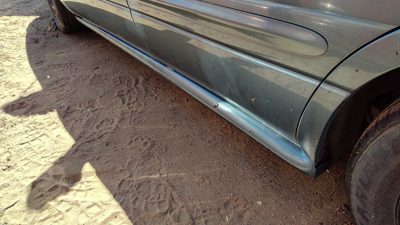 00-04 Lesabre Buick Driver Left Lower Rocker Panel Moulding Side Skirt Blue