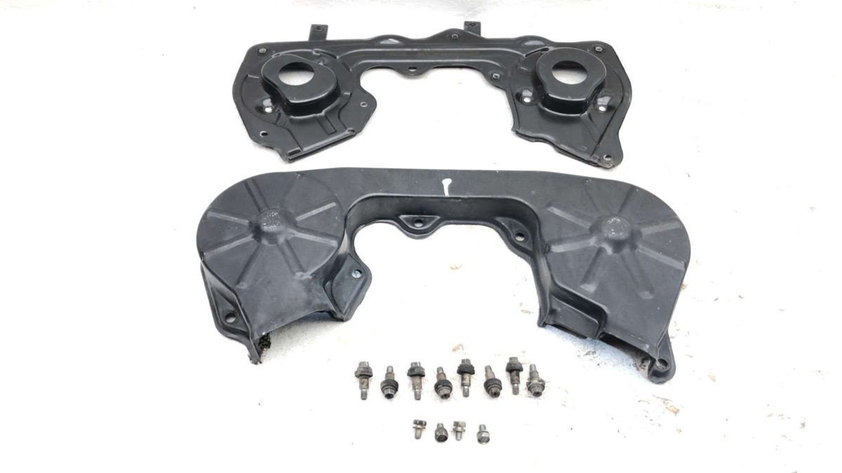 00-04 Xterra Complete Set Of Timing Covers Oem Upper Lower Inner Outer 3.3L